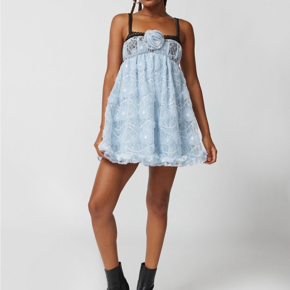 FOR LOVE & LEMONS Lace Mini Dress